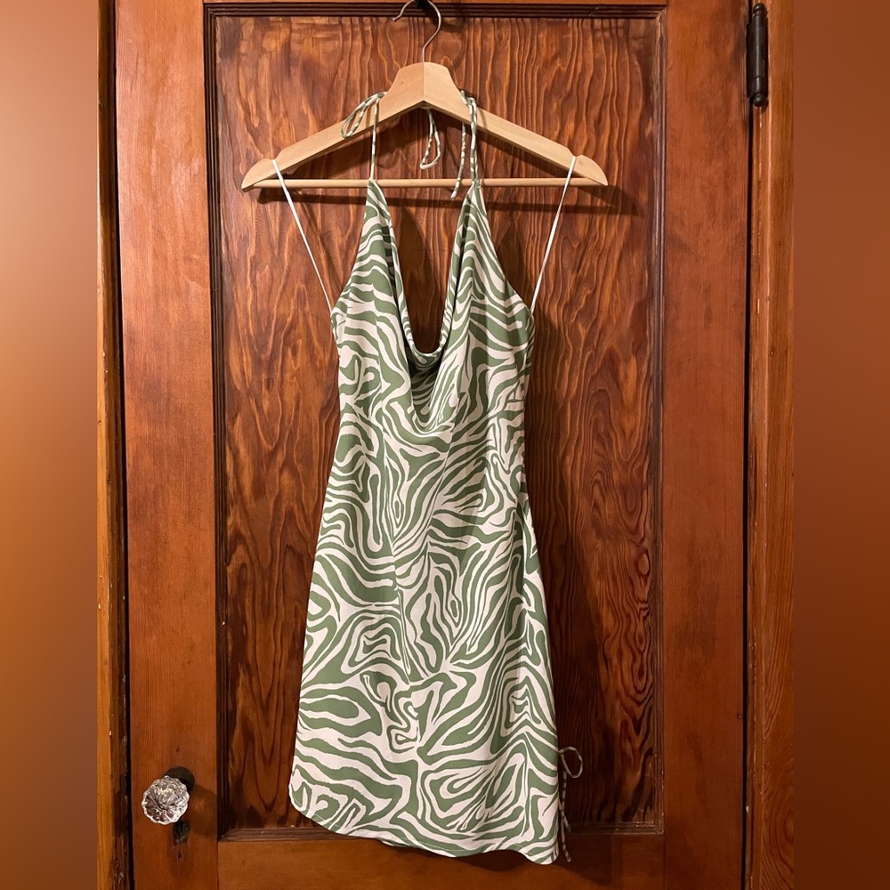Le Lis halter/cowl neck dress